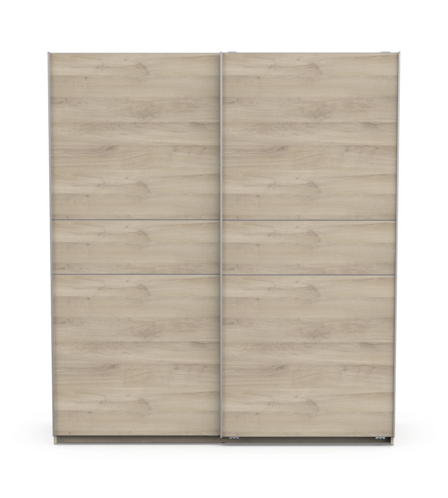 ARMADIO "GHOST" QUERCIA CON ANTE SCORREVOLI, 178X59X203 CM